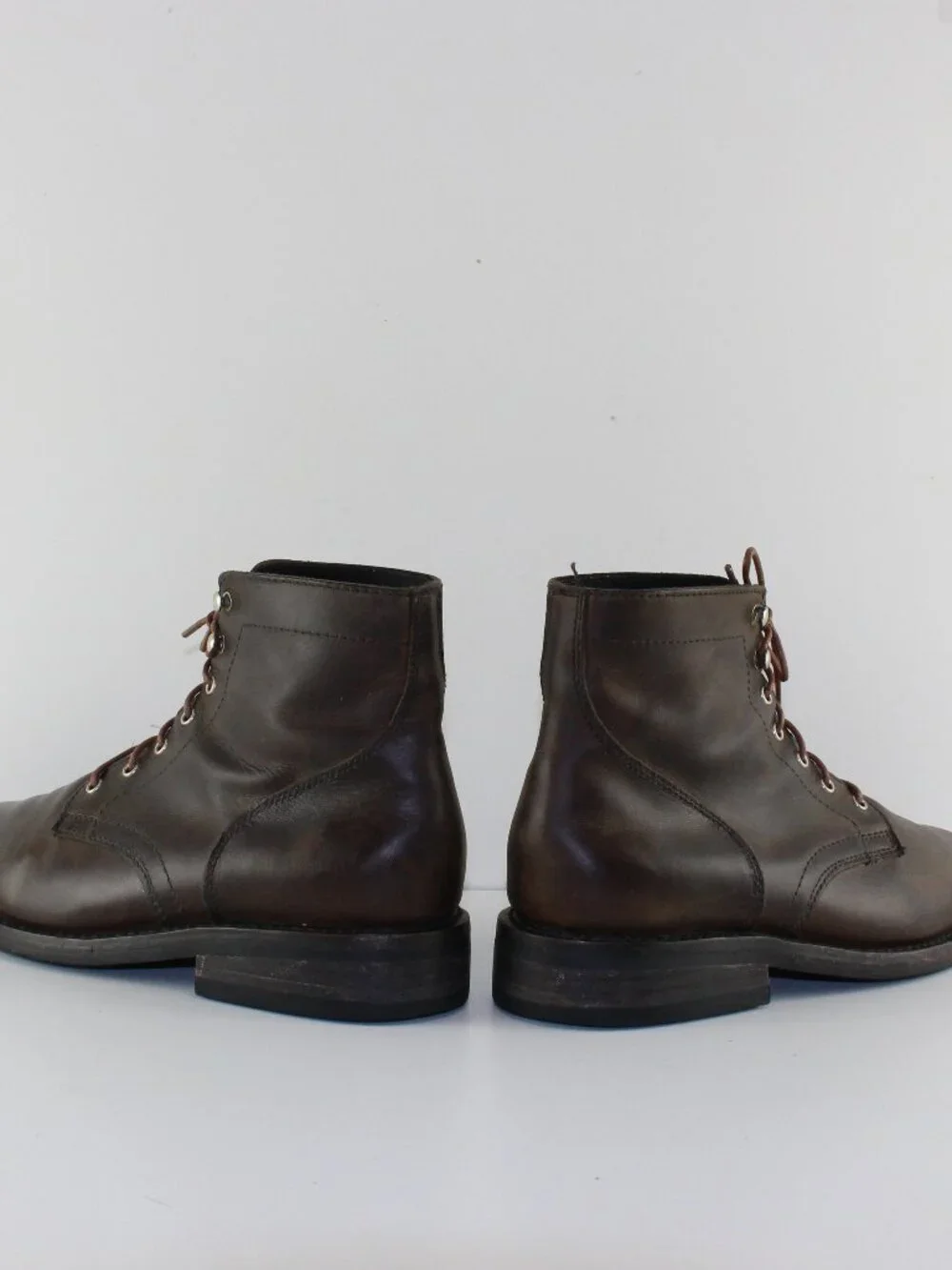 Thursdays Brown Leather Ankle Boots (9 US)